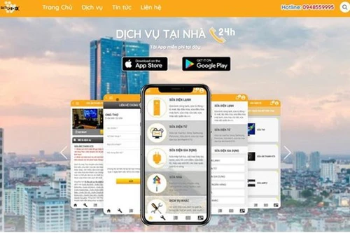 Sửa điện lạnh tại ứng dụng Ong Thợ tốt nhất Hà Nội