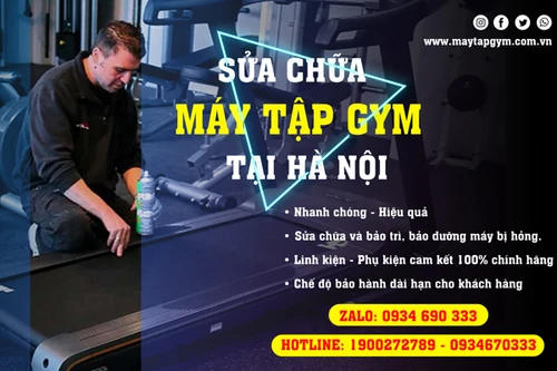 Sửa máy tập Gym tại Hà Nội