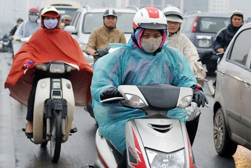 Không khí lạnh tăng cường, miền Bắc tiếp tục mưa rét