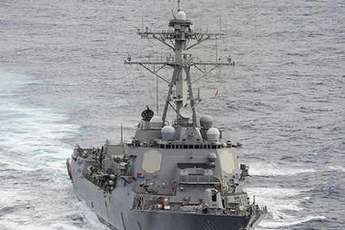 Tàu khu trục Mỹ tuần tra Biển Đông