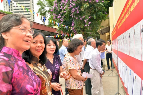 Ngày bầu cử thành công tốt đẹp