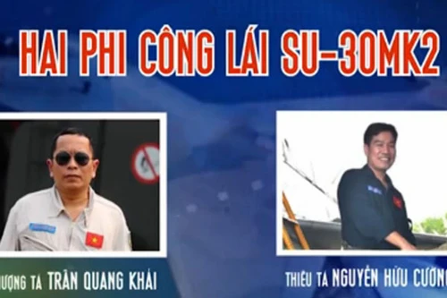 Hành trình gặp nạn của hai phi công trên máy bay Su-30MK2