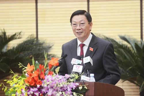 Nguyên Chủ tịch UBND TP Hà Nội Nguyễn Thế Thảo: Tin tưởng đồng chí Nguyễn Đức Chung sẽ thực hiện tốt trọng trách trên cương vị mới