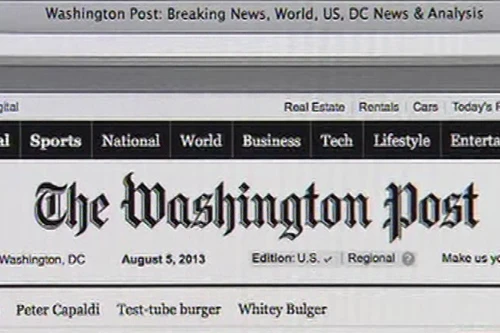 Nhà sáng lập Amazon mua lại tờ Washington Post