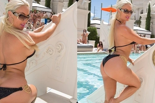 Coco lại khoe đường cong trong bộ bikini thiếu vải