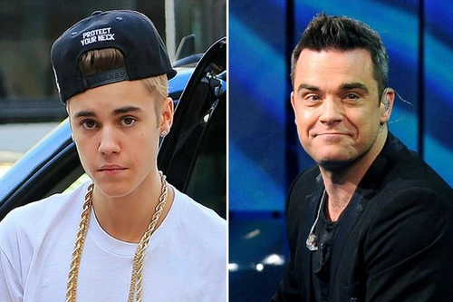 Robbie Williams “dự đoán” tương lai cho Justin Bieber