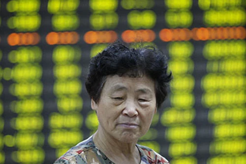 Chứng khoán Trung Quốc đột ngột lao dốc
