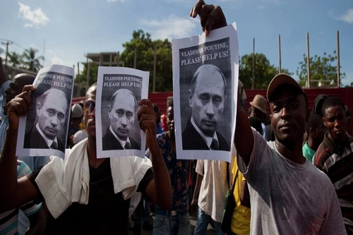 Dân chúng Haiti biểu tình phản đối chính phủ, kêu gọi Tổng thống Putin giúp đỡ