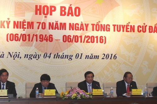 Nhiều hoạt động kỷ niệm 70 năm ngày Tổng tuyển cử đầu tiên
