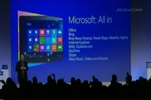 Microsoft chính thức công bố hệ điều hành mới nhất Windows 8