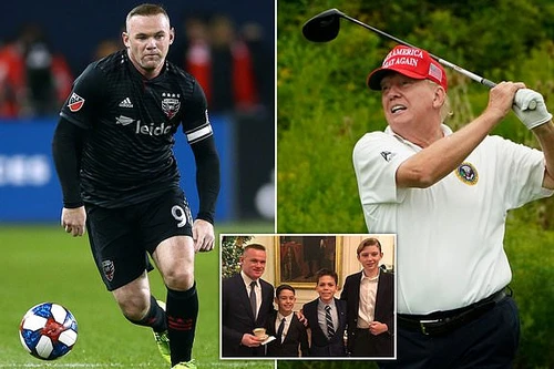 Rooney mô tả khoảnh khắc siêu thực khi chơi golf với cựu Tổng thống Mỹ