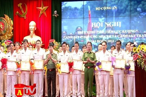 Nhân rộng điển hình tiên tiến Cảnh sát trật tự, phản ứng nhanh 