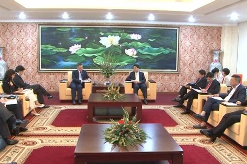 Giám đốc CATP tiếp đoàn đại biểu Vương quốc Anh