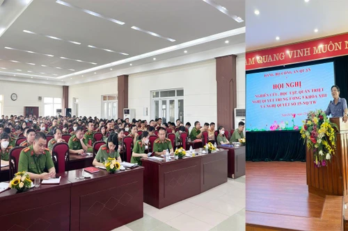 Học tập quán triệt Nghị quyết 15 của Trung ương về phát triển Thủ đô