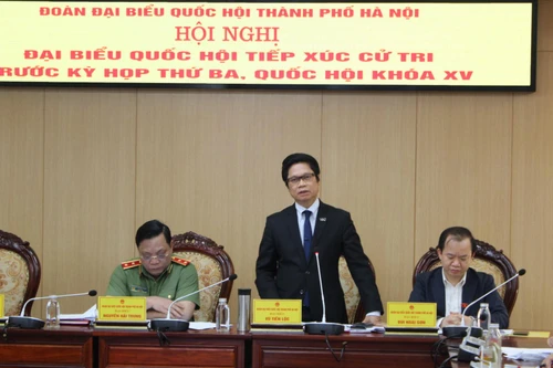 Lắng nghe ý kiến cử tri trước kỳ họp thứ 3, Quốc hội khóa XV