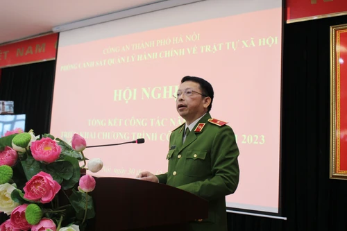 Hoàn thành xuất sắc nhiệm vụ quản lý Nhà nước về an ninh trật tự