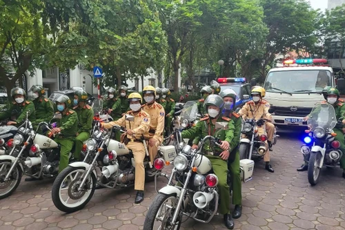 Bảo đảm trật tự an toàn giao thông dịp lễ 30-4 và 1-5