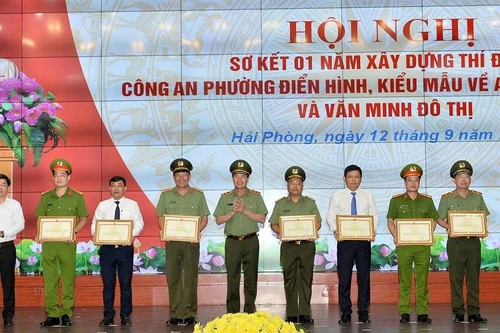 Nhân rộng mô hình Công an phường điển hình, kiểu mẫu về an ninh trật tự, văn minh đô thị trên cả nước