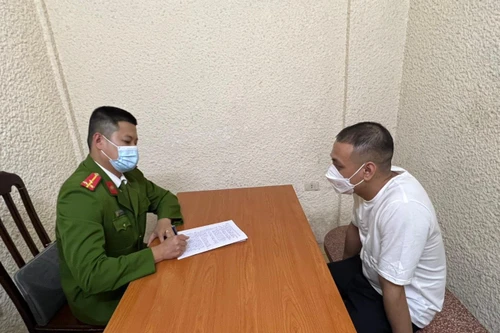 Khởi tố vụ án cướp tài sản xảy ra tại chi nhánh ngân hàng ở quận Bắc Từ Liêm