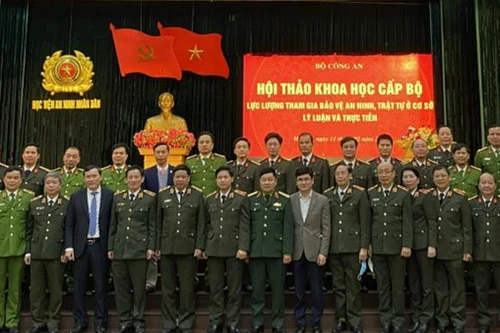 Lực lượng cơ sở là nòng cốt, hạt nhân cho phong trào toàn dân tham gia bảo vệ an ninh Tổ quốc