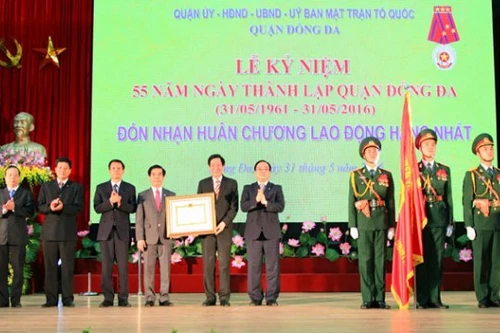 Bí thư Thành ủy Hoàng Trung Hải: Đưa Đống Đa thành đô thị phát triển đồng bộ, văn minh