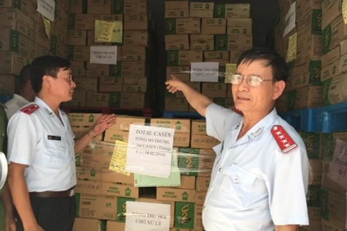 Tiêu hủy hơn 10 tấn sản phẩm nước C2, Rồng đỏ nhiễm chì