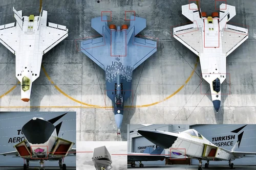 Thổ Nhĩ Kỳ công bố nguyên mẫu tiêm kích thế hệ 5 KAAN với cảm biến mới và thiết kế tinh chỉnh