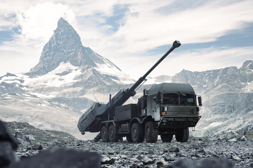 Thụy Điển ra mắt pháo tự hành Archer 155 mm mới gắn trên khung xe MAN HX2 8×8