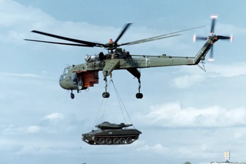 CH-54 Tarhe, trực thăng 'xương sống' siêu dị của không quân Mỹ