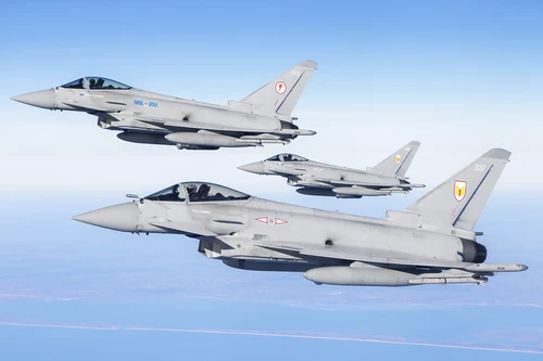 Anh điều thêm 4 tiêm kích Typhoon tới Qatar sau vụ drone cảm tử tấn công căn cứ ở Cyprus