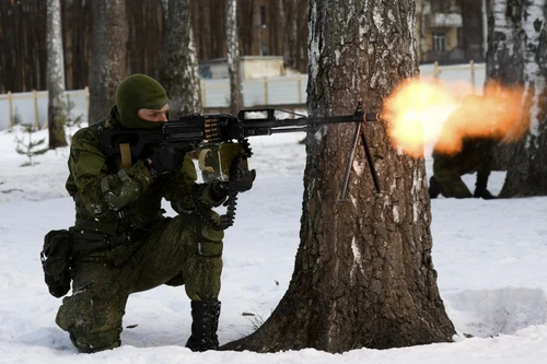 Súng máy PKP Pecheneg - hỏa lực 7,62 mmR trụ cột của bộ binh Nga hiện đại