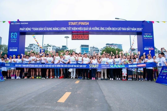 Hơn 2.000 người tham gia giải chạy hưởng ứng tiết kiệm năng lượng