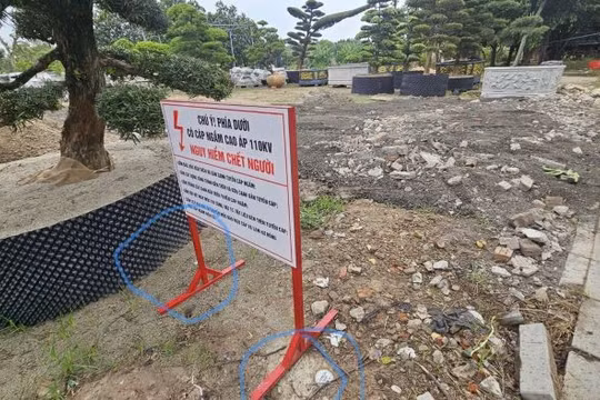 Kiểm tra, xử lý nhanh việc đổ trộm phế thải gần lưới điện cao thế