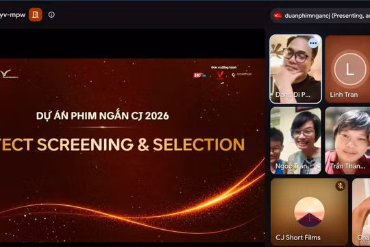 14 dự án vào vòng thuyết trình "Dự án phim ngắn CJ" 