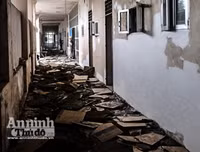 [ẢNH] Cận cảnh khu bệnh viện đang được cải tạo thành nơi điều trị bệnh nhân Covid -19 ở Hà Nội