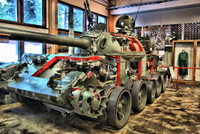 Xe tăng chiến đấu chủ lực trông ra sao sau khi bị 