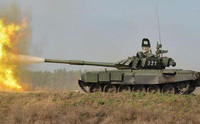[ẢNH] Nga cấp tốc tăng cường xe tăng T-72B3 tới biên giới Ukraine trong tình hình nóng