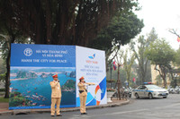 Những góc ảnh 'riêng' về các kíp CSGT dẫn đoàn Tổng thống Mỹ