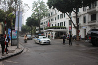 Những góc ảnh 'riêng' về các kíp CSGT dẫn đoàn Tổng thống Mỹ