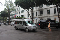 Những góc ảnh 'riêng' về các kíp CSGT dẫn đoàn Tổng thống Mỹ