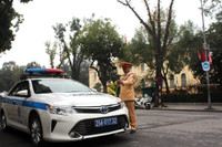 Những góc ảnh 'riêng' về các kíp CSGT dẫn đoàn Tổng thống Mỹ