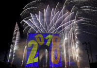 Khoảnh khắc ấn tượng đón năm mới 2018 trên toàn thế giới