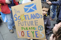 35.000 người biểu tình đòi độc lập cho Scotland