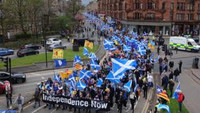 35.000 người biểu tình đòi độc lập cho Scotland