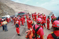 Xe buýt rơi xuống vực tại Peru, 36 người thiệt mạng