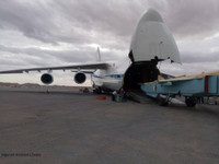 [ẢNH] Điều gì đang xảy ra khi An-124 lại tới Algeria để đưa Su-24 về Nga?