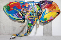 Nghệ sĩ Bồ Đào Nha tái chế rác thành tác phẩm nghệ thuật