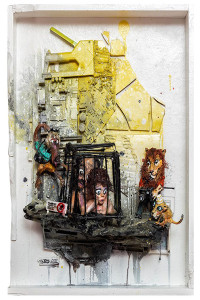 Nghệ sĩ Bồ Đào Nha tái chế rác thành tác phẩm nghệ thuật