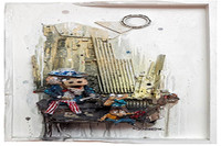 Nghệ sĩ Bồ Đào Nha tái chế rác thành tác phẩm nghệ thuật