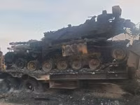 [ẢNH] Quân đội Syria tập kích phá hủy loạt xe tăng, thiết giáp của Thổ Nhĩ Kỳ